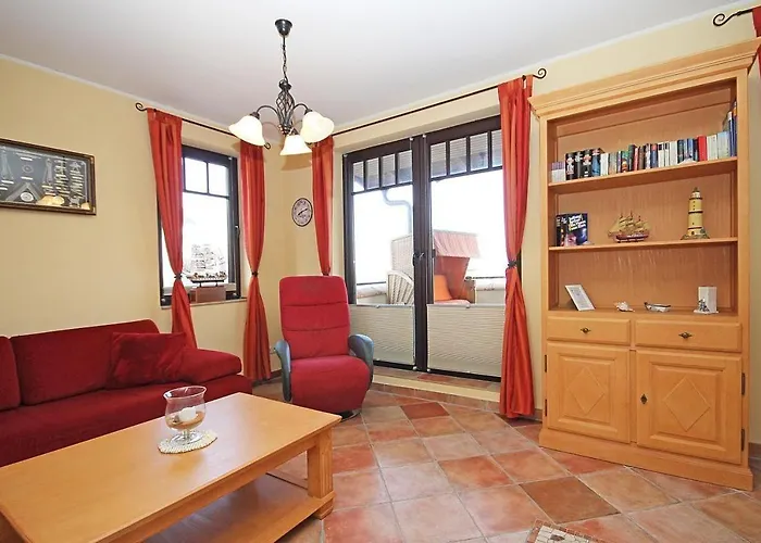 Апартаменты Urlaubstraeume-am-meer-wohnung-5-9-9609 Кюлунгсборн